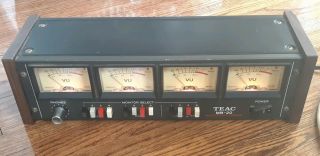 Teac Mb - 20 Meter Bridge Vintage Pro Audio Stereo Equipment Antique