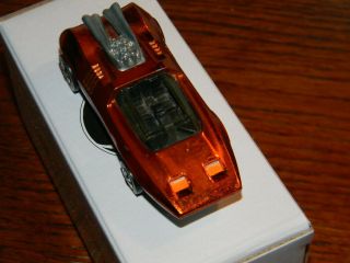 1970 Hot Wheels Peeping Bomb Redline Hk Orange W/rare Orange Headlights Look