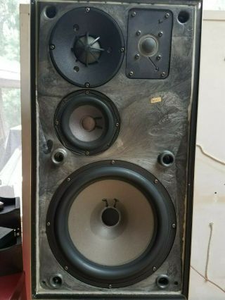 PRICE DROP - RARE B&O BANG OLUFSEN BEOVOX S75 TYPE 6313 SPEAKERS WITH STANDS 2