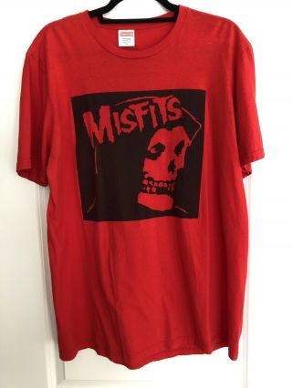 Supreme Misfits Tee Shirt Size Xl Rare Vintage