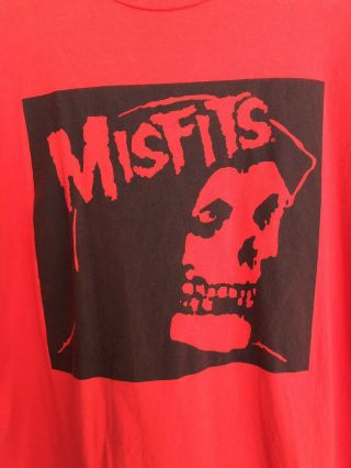 Supreme Misfits Tee Shirt Size XL Rare Vintage 3