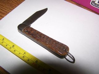 Rare Vintage Knife Schrade Walden Ny 3 Pat Date 