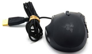 Razer Naga 2014 Ergonomic Left - Handed Edition Adj DPI MMO Gaming Mouse RARE 6