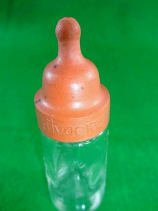 Vintage Lynne Doll Nurser Glass Baby Bottle or Vintage Candy Container 3