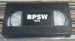 BPSW SCS VHS Big Pants Small Wheels Santa Cruz Skate video in great shape RARE 6