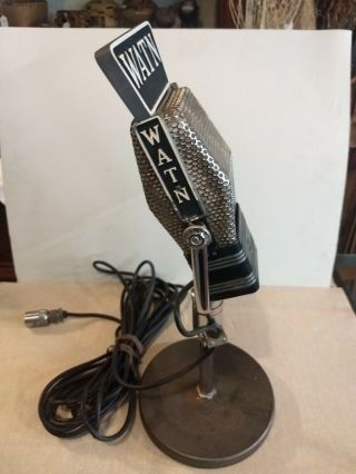 Vintage RCA 44BX Microphone with Sound Stand 3