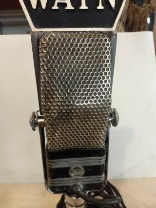 Vintage RCA 44BX Microphone with Sound Stand 5