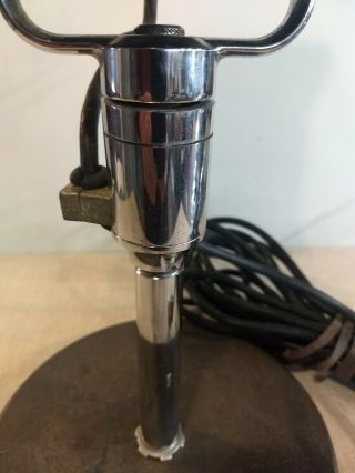 Vintage RCA 44BX Microphone with Sound Stand 8