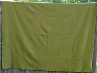 WWII Virginia Woolen Mills Military Blanket 3