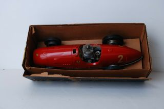 Movosprint 52 Italian Gas Engine Red Ferrari Vintage Tether Car 2