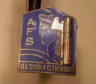 Ww2 Fascist Afs Sez Scuola Elementare1930/40 