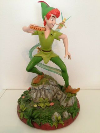 Peter Pan 60th Anniversary Medium Big Fig (with Tinker Bell) - Rhtf Vintage Item