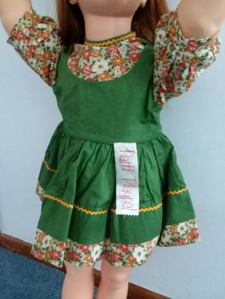 Patti Playpal Play Pal Green Dress for Ideal Carrot Top Dress Only 2