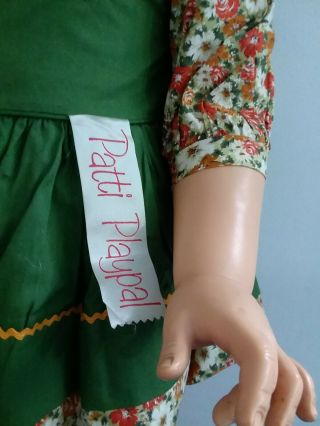 Patti Playpal Play Pal Green Dress for Ideal Carrot Top Dress Only 3