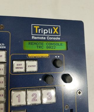 Vintage Triplix Remote Console Control Panel Di - VentiX EventiX CentriX NatiX 2