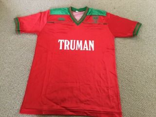 Vintage Football Spall Wimbledon F.  C 1986 Sz Lm Away Shirt Truman