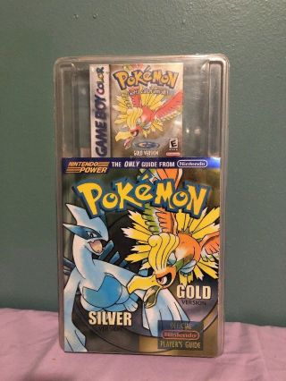 Pokemon: Gold Version,  Players Guide Gold & Silver Rare Special Edition Oop
