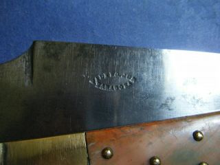 Antique French Navaja for Spanish market,  Jun Valero,  no knife,  sword,  dagger 11