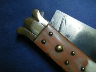 Antique French Navaja for Spanish market,  Jun Valero,  no knife,  sword,  dagger 4