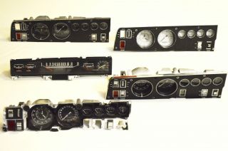 RARE 1968 - 69 - 70 PLYMOUTH ROAD RUNNER GTX DASH CLUSTER/GAUGES CORONET METALIC 11