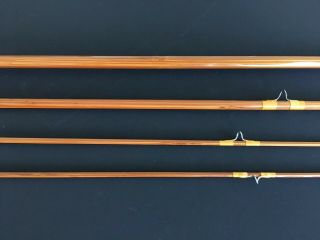 Rare Vintage Goodwin Granger 9.  5’ Premier Bamboo Fly Rod 4