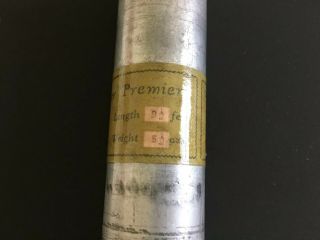 Rare Vintage Goodwin Granger 9.  5’ Premier Bamboo Fly Rod 6