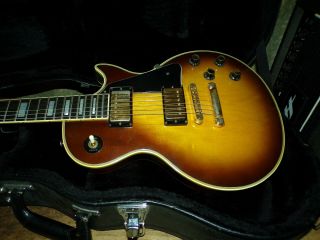 Vintage 1978 Gibson Les Paul Custom Tobacco Burst with Case 3