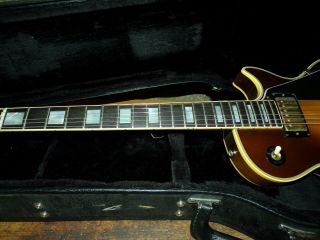 Vintage 1978 Gibson Les Paul Custom Tobacco Burst with Case 4