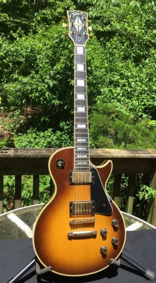 Vintage 1978 Gibson Les Paul Custom Tobacco Burst with Case 9