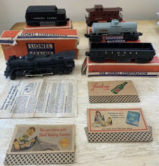 Vintage Lionel O27 Gauge Train Set 1950 