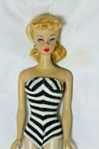 Just Discovered Estate 1959 2 Blonde Ponytail Barbie Doll Nr