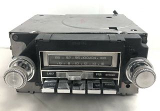 Vintage Delco Car Stereo Oem Factory Am/fm 8 Track 1970 