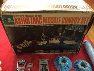 RARE Major Matt Mason Man Astro Trac Missile Convoy Set 5