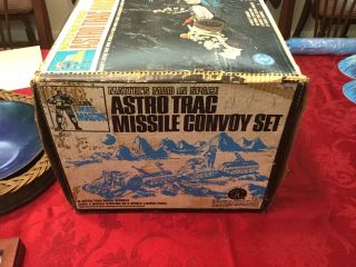 RARE Major Matt Mason Man Astro Trac Missile Convoy Set 9