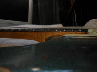 1960 Vintage Fender Stratocaster Guitar Slab Board Clay Dots All Parts 11
