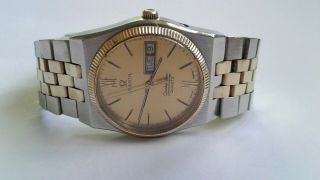 Vintage Omega Constellation Chronometer Day & Date Quartz Watch Ca.  1970 