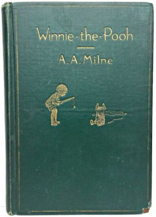 1926 Winnie The Pooh Vtg First Ed Rare 1st Yr Printing Child Disney Bear A Milne