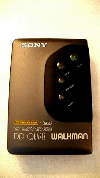 Vintage Sony Walkman Dd Personal Cassette Player Wm - Dd22