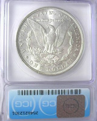 1900 MORGAN SILVER DOLLAR ICG MS67 VALUED AT $4650 RARE THIS 4