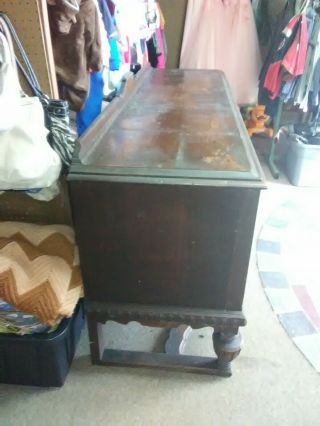 Old Vintage Side Board/ Hutch/ Buffet Style Table 7