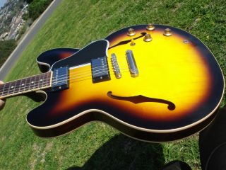 2011 Gibson Es - 335 Dot Gloss Vintage Sunburst 