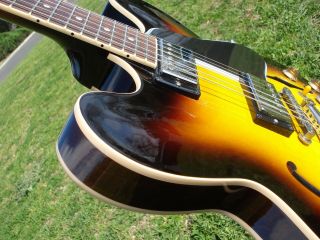 2011 Gibson ES - 335 Dot Gloss Vintage Sunburst ' 57 Classic PAF ' s Near 4