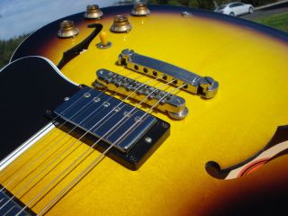 2011 Gibson ES - 335 Dot Gloss Vintage Sunburst ' 57 Classic PAF ' s Near 8
