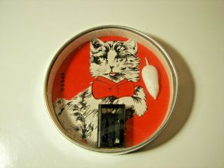 Rare German Dexterity Game Cat & Mouse 1950 Kitten Mirror Spiegel Geduldspiele