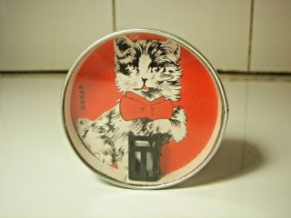 Rare German Dexterity Game Cat & Mouse 1950 Kitten Mirror Spiegel Geduldspiele 3