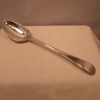 Good Antique Sterling Silver,  Old English Soup/serving Spoon,  London 1736.