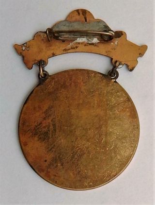 Antique 1897 50th Anniversary Pioneer Jubilee Settlement of Utah Souvenir Medal 2