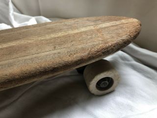 Vintage 1960s hobie surfer multi wooden sidewalk skateboard surfboard 4