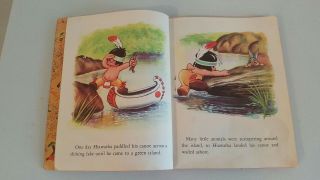 Vintage Walt Disney HIAWATHA Little Golden Book 4