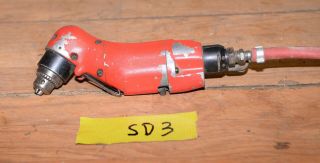 Vintage Sioux Pneumatic Air Craft Quality Drill 3000 Rpm Mechanic Machinist Sd3